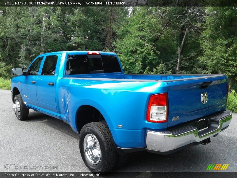 Hydro Blue Pearl / Black 2021 Ram 3500 Tradesman Crew Cab 4x4