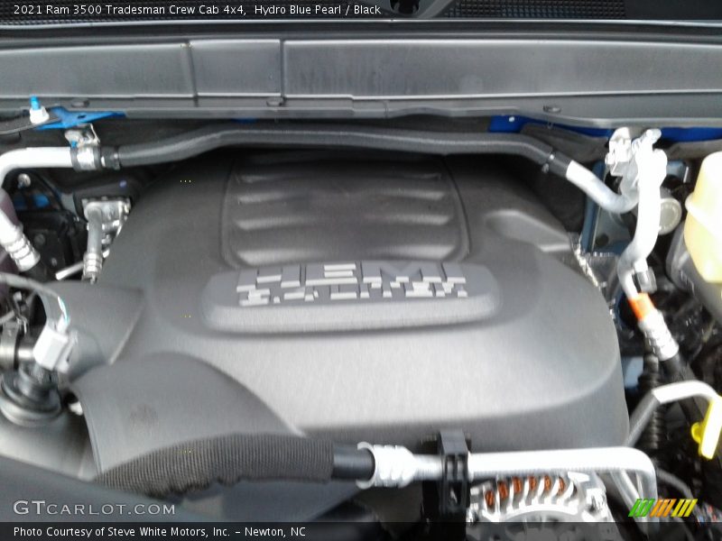 Hydro Blue Pearl / Black 2021 Ram 3500 Tradesman Crew Cab 4x4