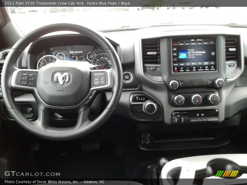 Dashboard of 2021 3500 Tradesman Crew Cab 4x4