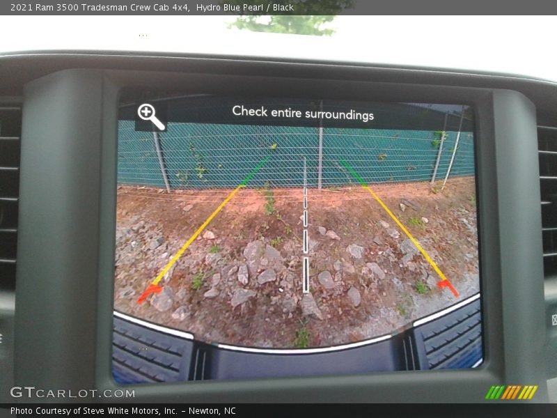 Hydro Blue Pearl / Black 2021 Ram 3500 Tradesman Crew Cab 4x4