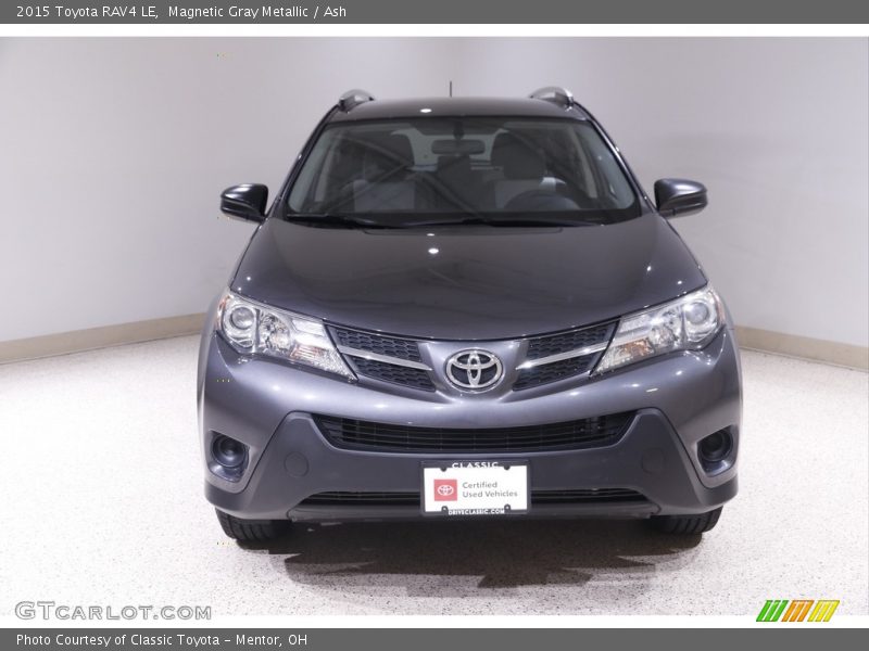 Magnetic Gray Metallic / Ash 2015 Toyota RAV4 LE