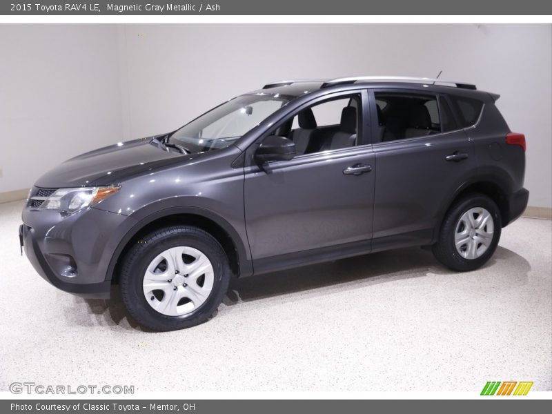Magnetic Gray Metallic / Ash 2015 Toyota RAV4 LE