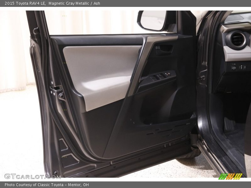 Magnetic Gray Metallic / Ash 2015 Toyota RAV4 LE