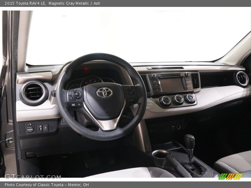 Magnetic Gray Metallic / Ash 2015 Toyota RAV4 LE
