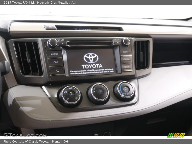 Magnetic Gray Metallic / Ash 2015 Toyota RAV4 LE