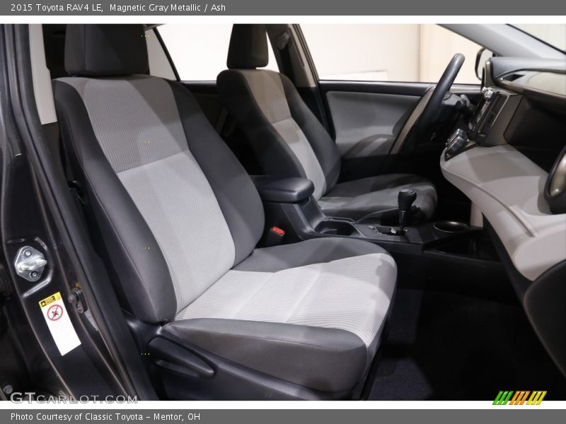 Magnetic Gray Metallic / Ash 2015 Toyota RAV4 LE