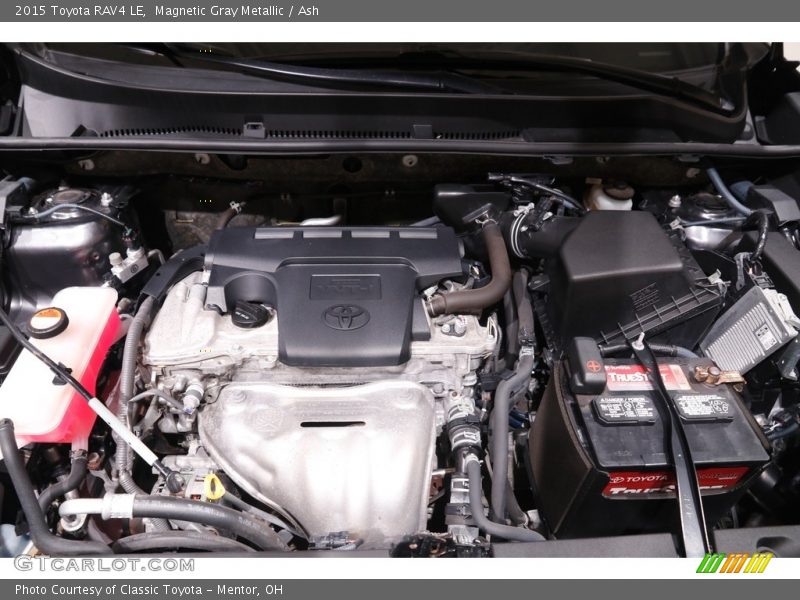 Magnetic Gray Metallic / Ash 2015 Toyota RAV4 LE
