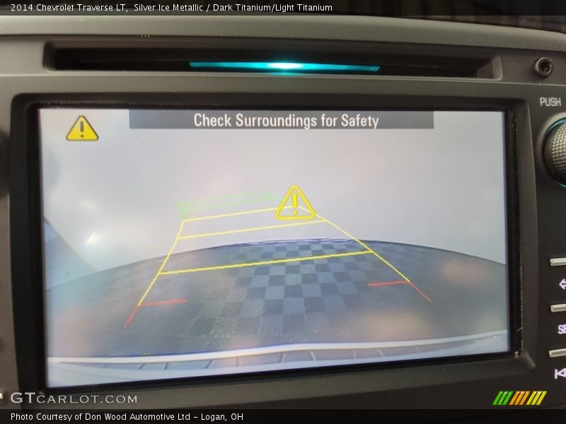 Silver Ice Metallic / Dark Titanium/Light Titanium 2014 Chevrolet Traverse LT