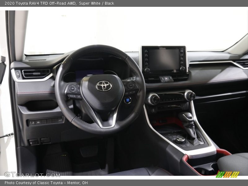 Dashboard of 2020 RAV4 TRD Off-Road AWD