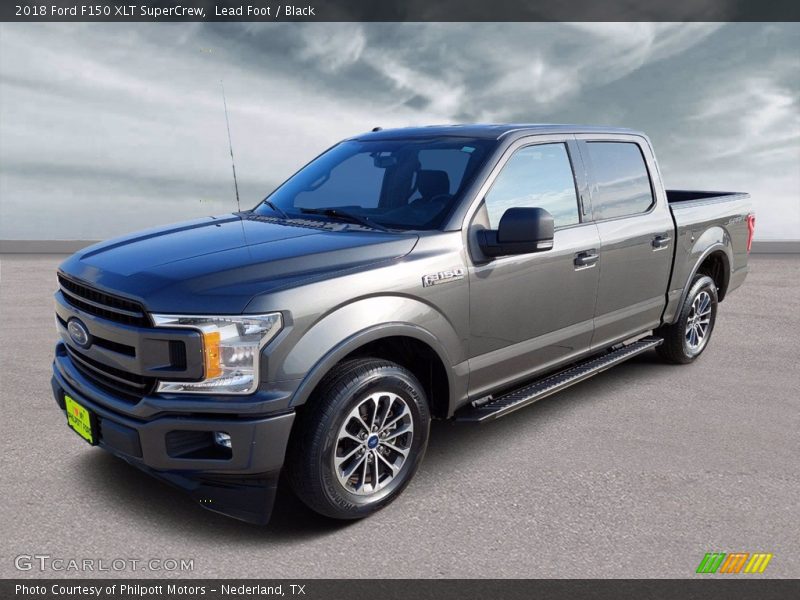 Lead Foot / Black 2018 Ford F150 XLT SuperCrew