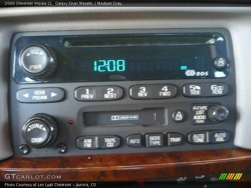 Galaxy Silver Metallic / Medium Gray 2000 Chevrolet Impala LS