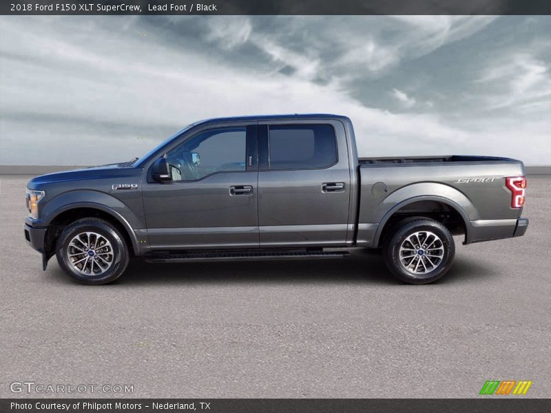 Lead Foot / Black 2018 Ford F150 XLT SuperCrew