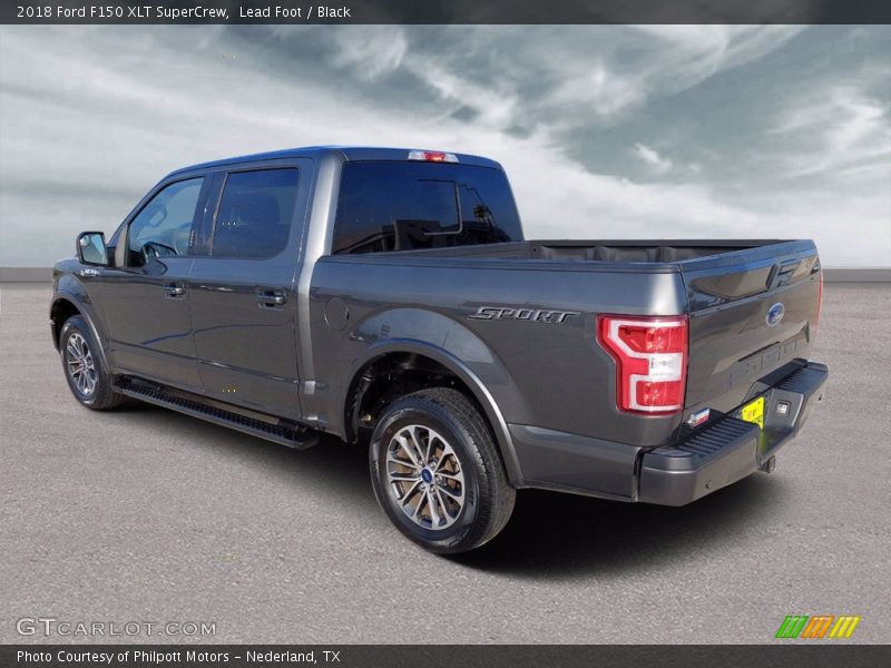 Lead Foot / Black 2018 Ford F150 XLT SuperCrew