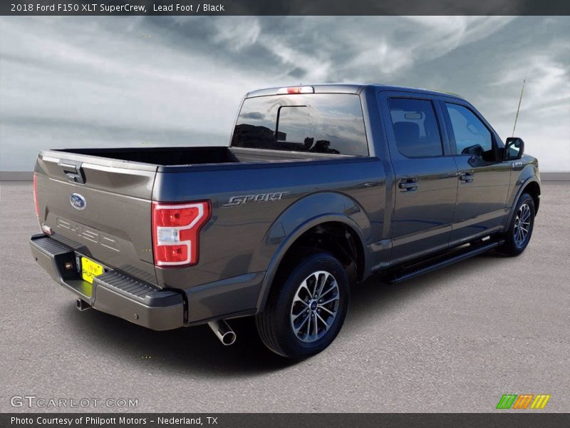 Lead Foot / Black 2018 Ford F150 XLT SuperCrew