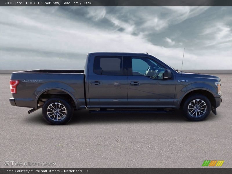 Lead Foot / Black 2018 Ford F150 XLT SuperCrew