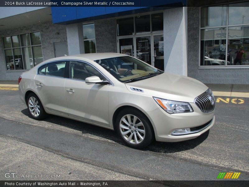 Champagne Silver Metallic / Choccachino 2014 Buick LaCrosse Leather