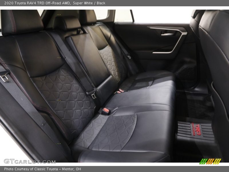 Rear Seat of 2020 RAV4 TRD Off-Road AWD