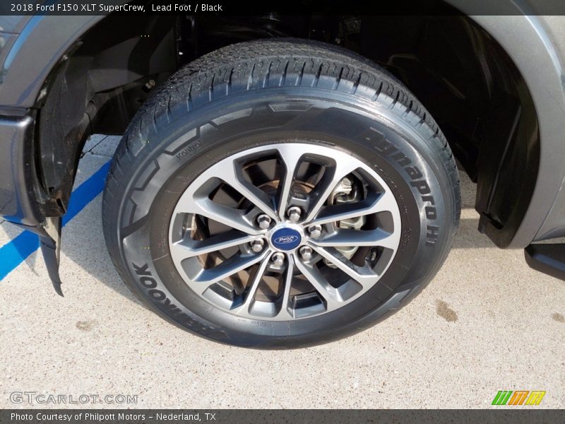 Lead Foot / Black 2018 Ford F150 XLT SuperCrew