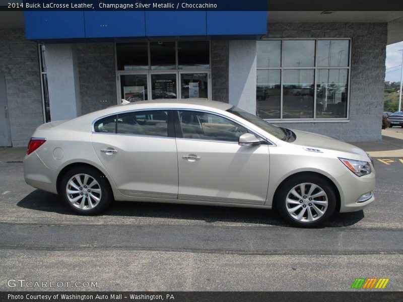 Champagne Silver Metallic / Choccachino 2014 Buick LaCrosse Leather
