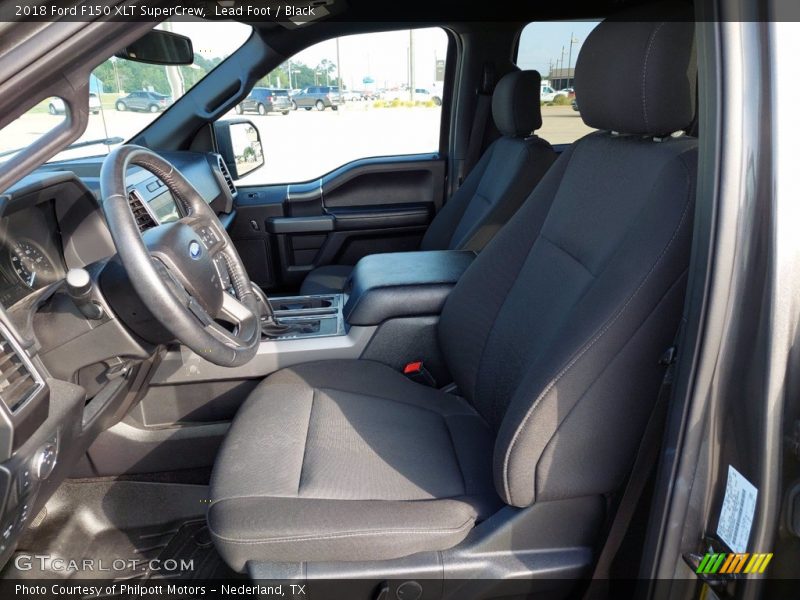 Lead Foot / Black 2018 Ford F150 XLT SuperCrew
