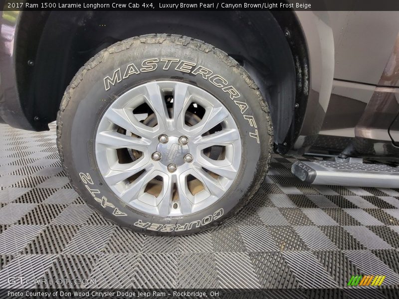 Luxury Brown Pearl / Canyon Brown/Light Frost Beige 2017 Ram 1500 Laramie Longhorn Crew Cab 4x4