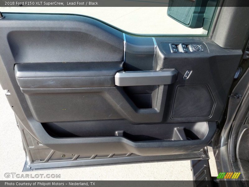Lead Foot / Black 2018 Ford F150 XLT SuperCrew