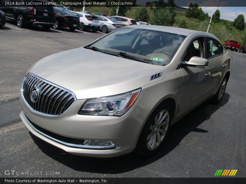 Champagne Silver Metallic / Choccachino 2014 Buick LaCrosse Leather