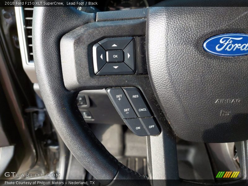 Lead Foot / Black 2018 Ford F150 XLT SuperCrew
