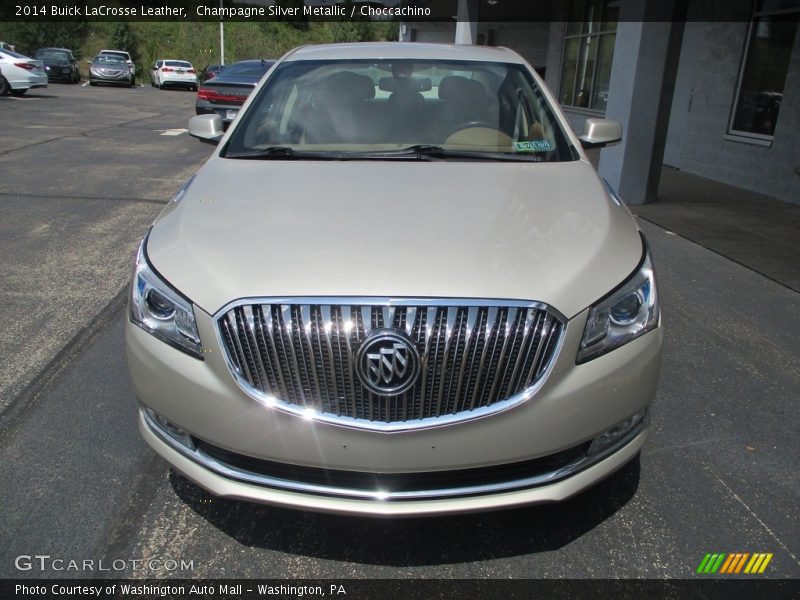 Champagne Silver Metallic / Choccachino 2014 Buick LaCrosse Leather