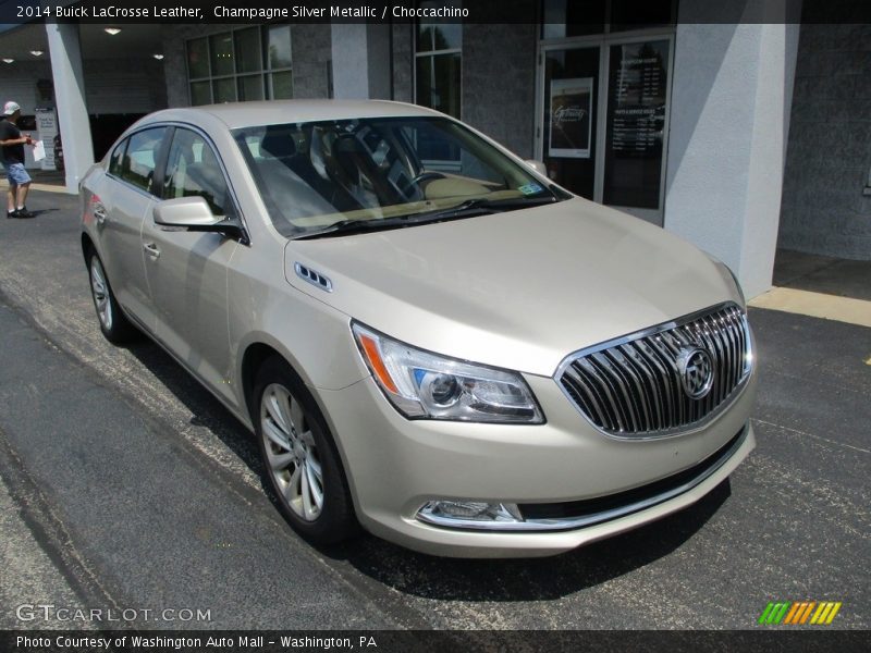 Champagne Silver Metallic / Choccachino 2014 Buick LaCrosse Leather