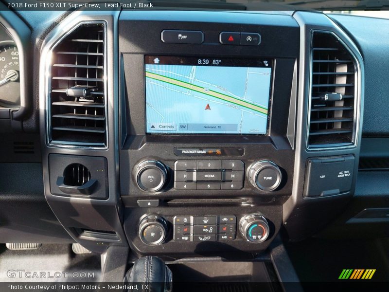 Lead Foot / Black 2018 Ford F150 XLT SuperCrew