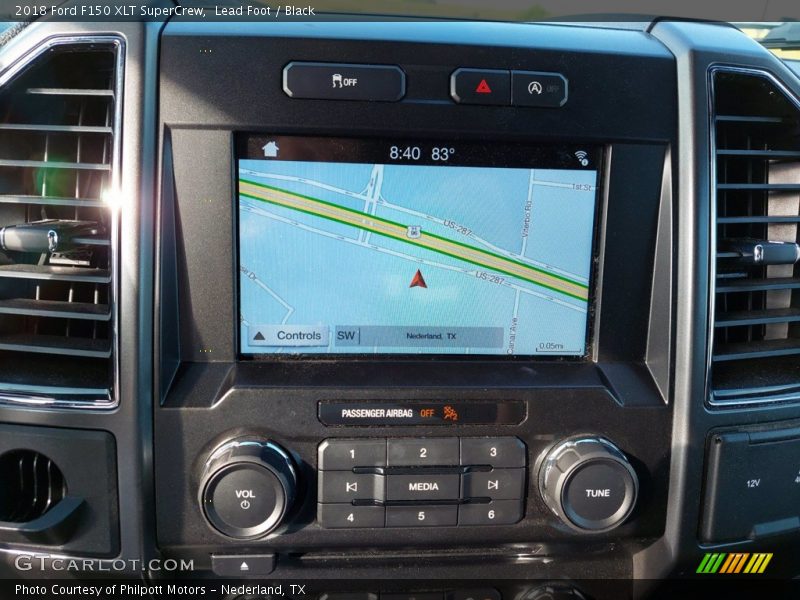 Lead Foot / Black 2018 Ford F150 XLT SuperCrew