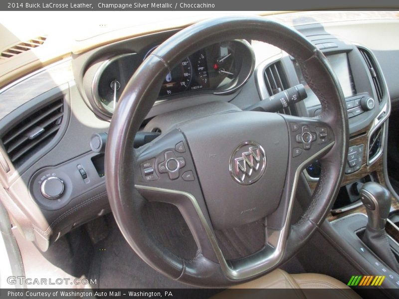 Champagne Silver Metallic / Choccachino 2014 Buick LaCrosse Leather