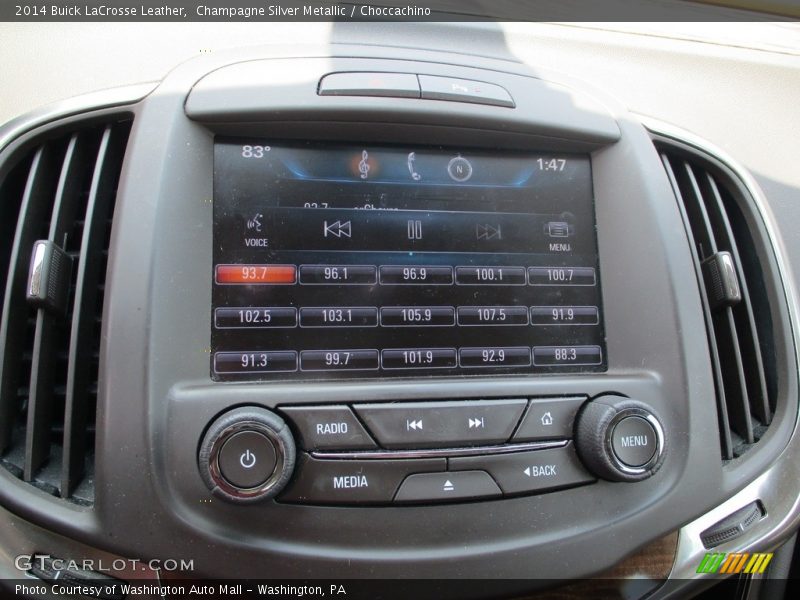 Champagne Silver Metallic / Choccachino 2014 Buick LaCrosse Leather