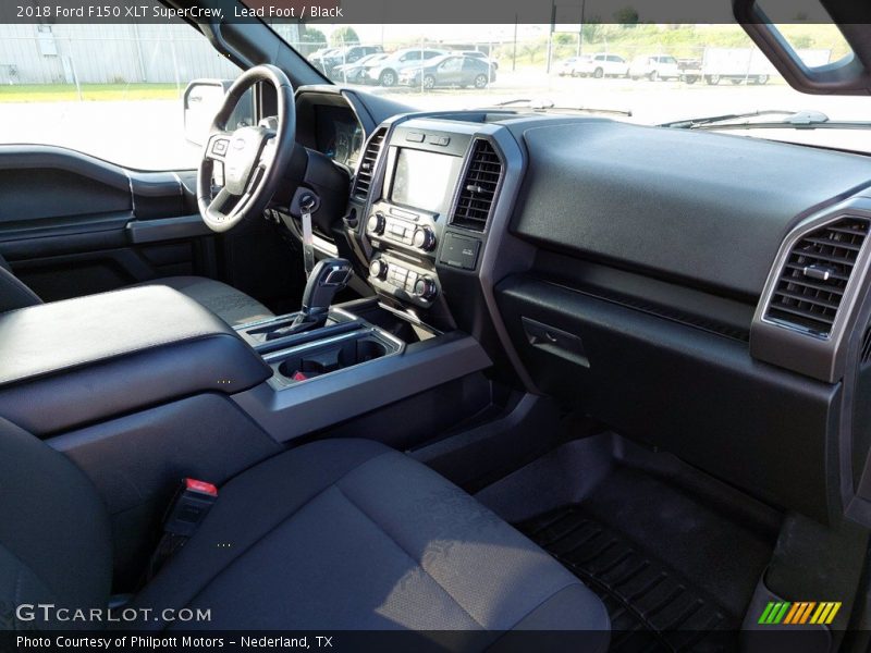 Lead Foot / Black 2018 Ford F150 XLT SuperCrew