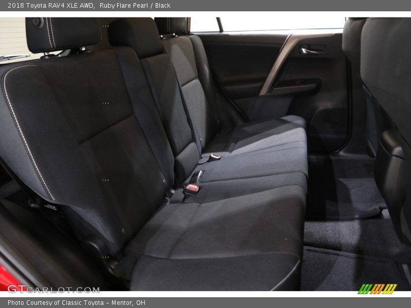 Ruby Flare Pearl / Black 2018 Toyota RAV4 XLE AWD
