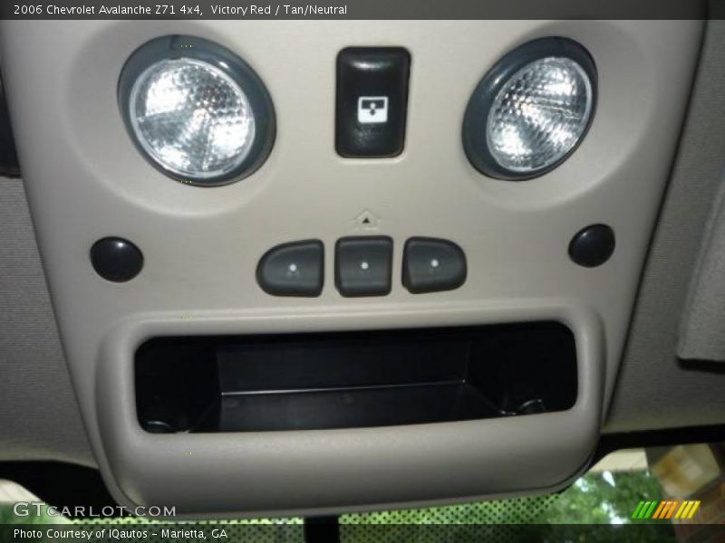 Victory Red / Tan/Neutral 2006 Chevrolet Avalanche Z71 4x4