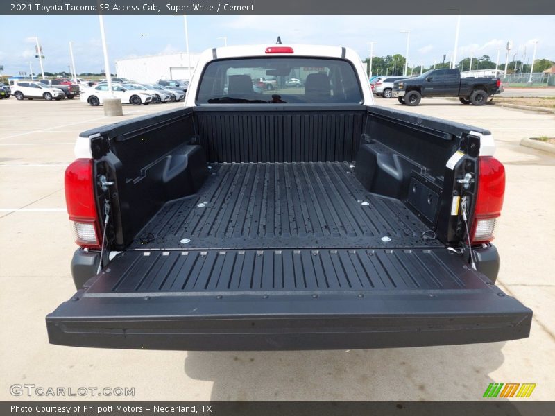 Super White / Cement 2021 Toyota Tacoma SR Access Cab