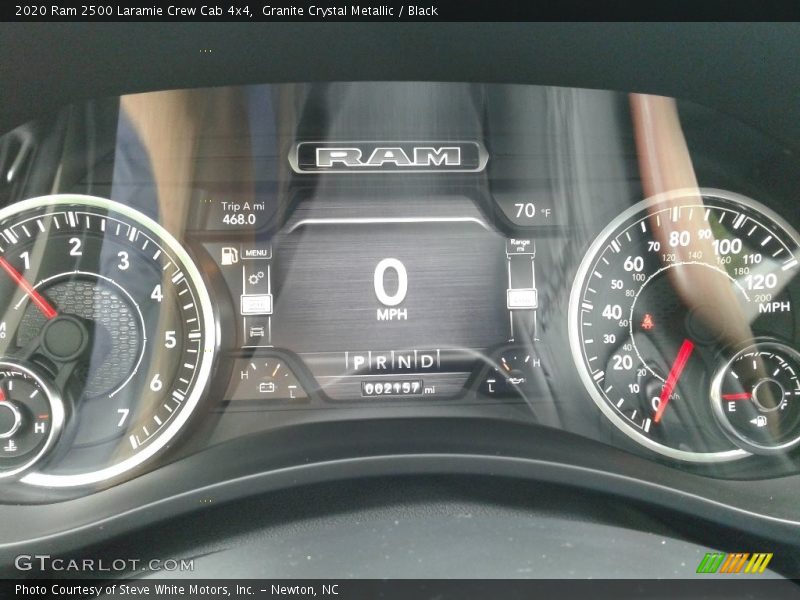 Granite Crystal Metallic / Black 2020 Ram 2500 Laramie Crew Cab 4x4