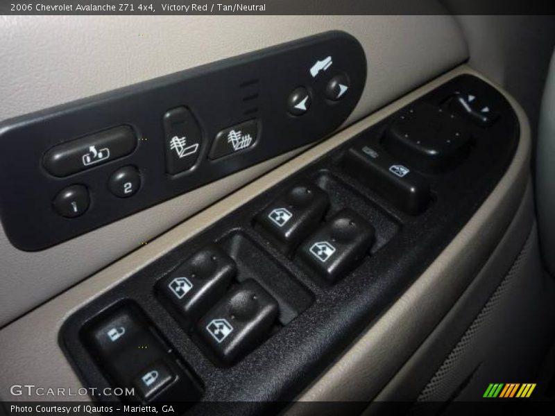 Victory Red / Tan/Neutral 2006 Chevrolet Avalanche Z71 4x4