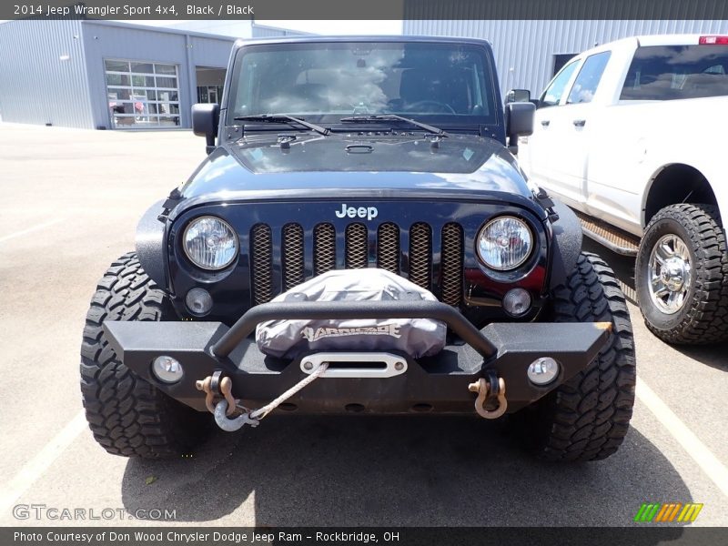 Black / Black 2014 Jeep Wrangler Sport 4x4