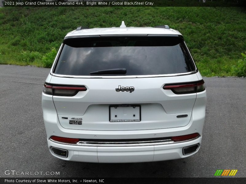 Bright White / Global Black/Steel Gray 2021 Jeep Grand Cherokee L Overland 4x4
