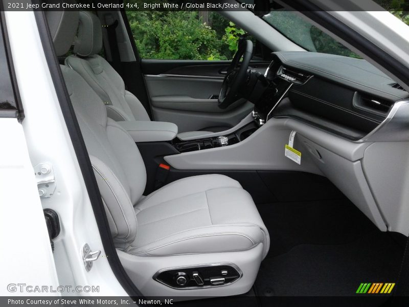Front Seat of 2021 Grand Cherokee L Overland 4x4