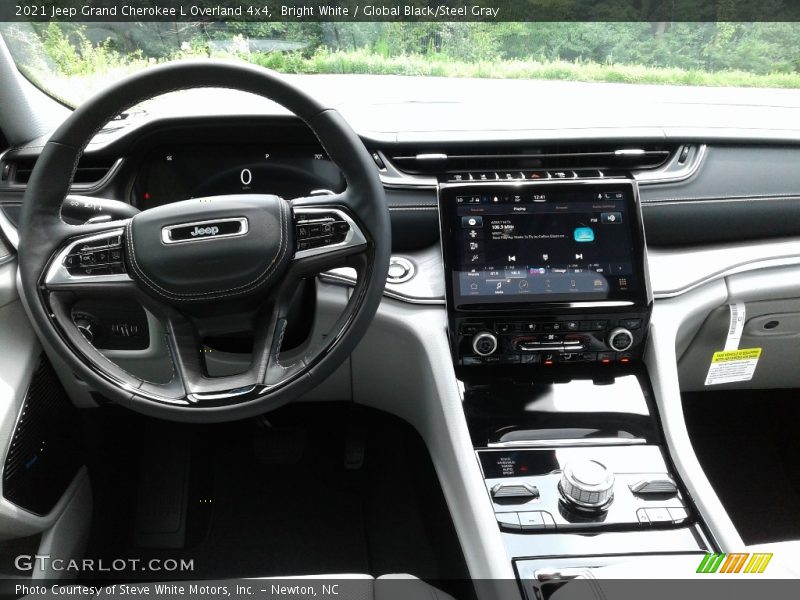 Dashboard of 2021 Grand Cherokee L Overland 4x4