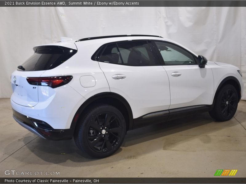 Summit White / Ebony w/Ebony Accents 2021 Buick Envision Essence AWD
