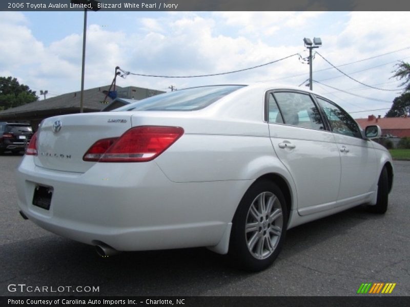 Blizzard White Pearl / Ivory 2006 Toyota Avalon Limited