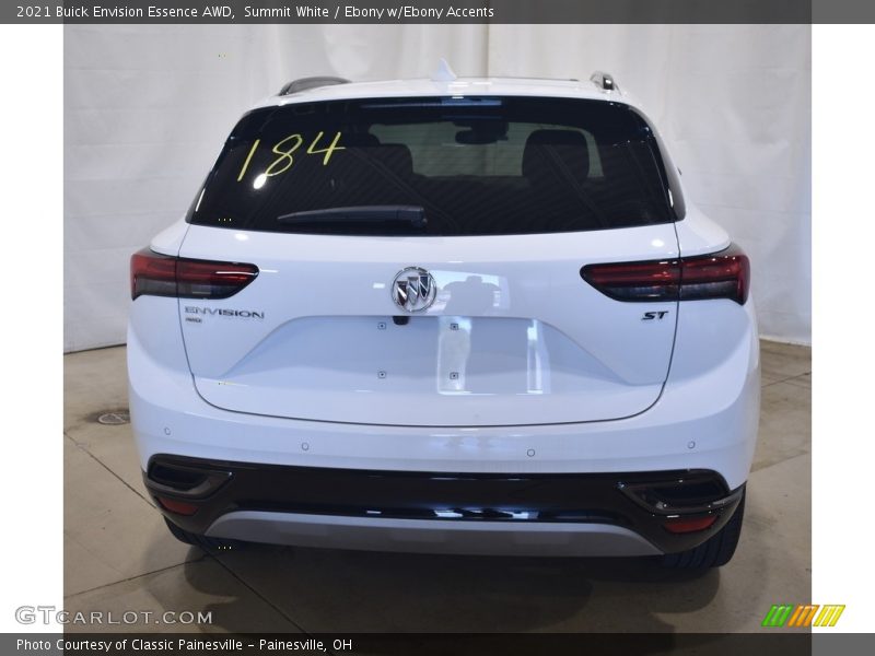 Summit White / Ebony w/Ebony Accents 2021 Buick Envision Essence AWD