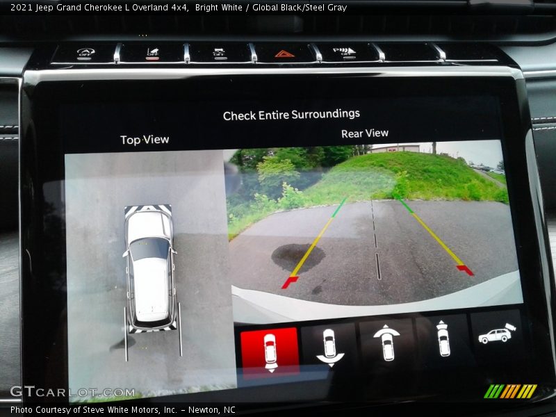 Navigation of 2021 Grand Cherokee L Overland 4x4