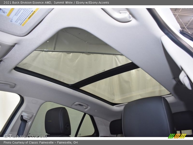 Sunroof of 2021 Envision Essence AWD