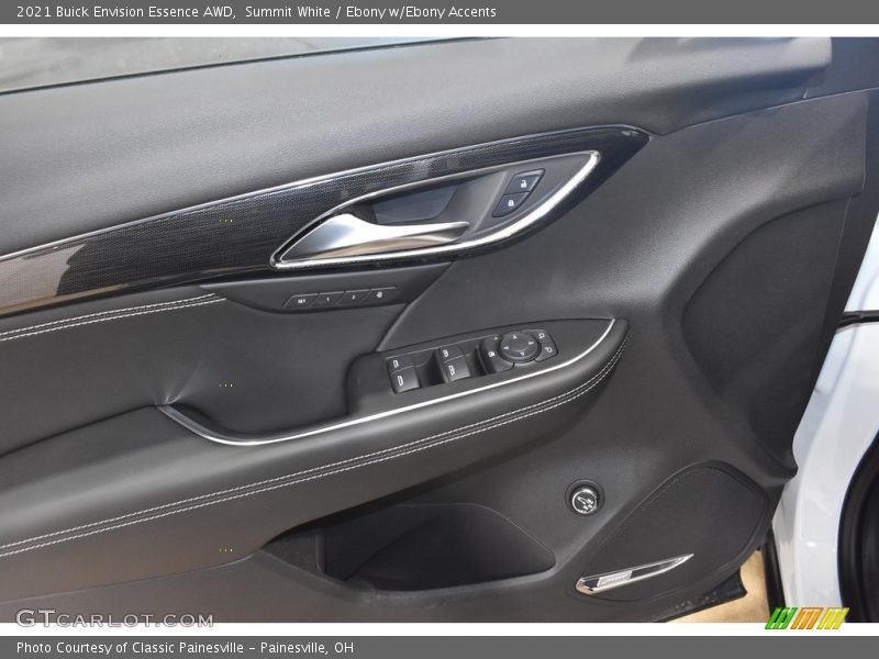 Summit White / Ebony w/Ebony Accents 2021 Buick Envision Essence AWD